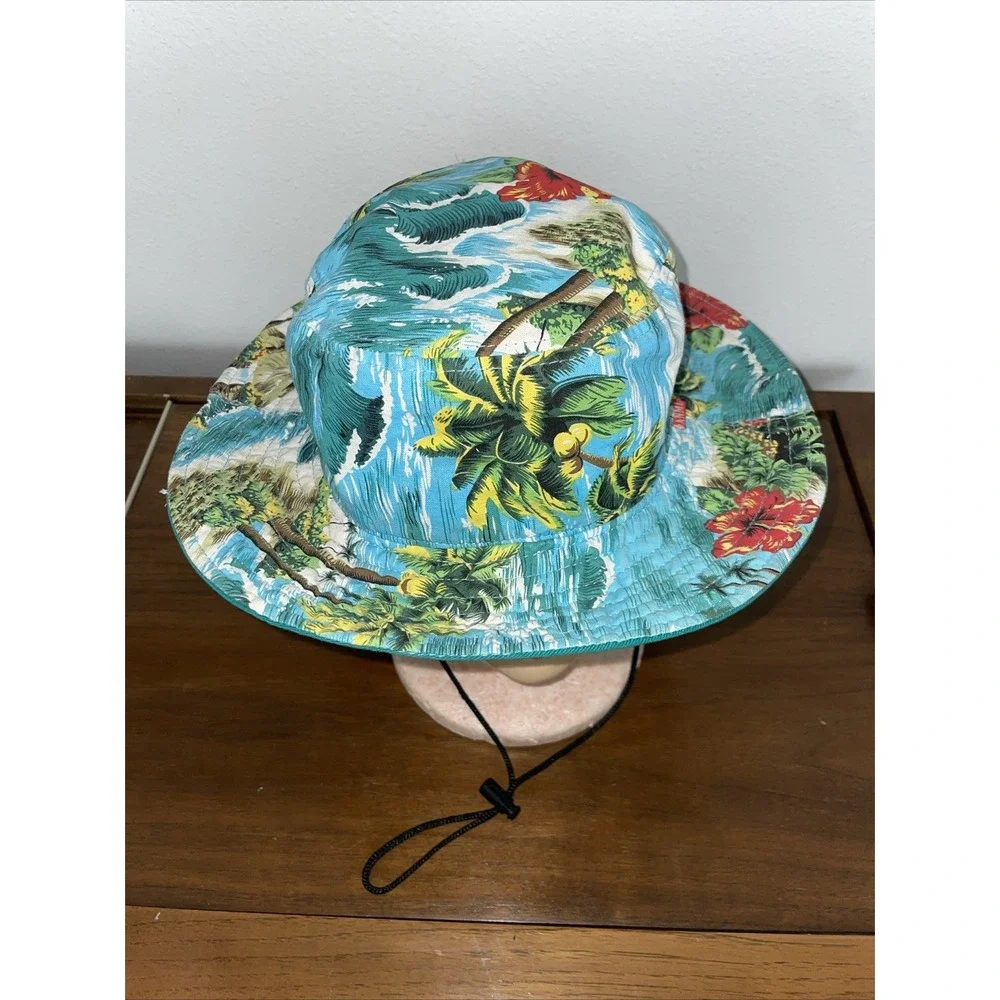 Animal‎ House Bucket Hat Hawaiana Print Hawaii OSFM